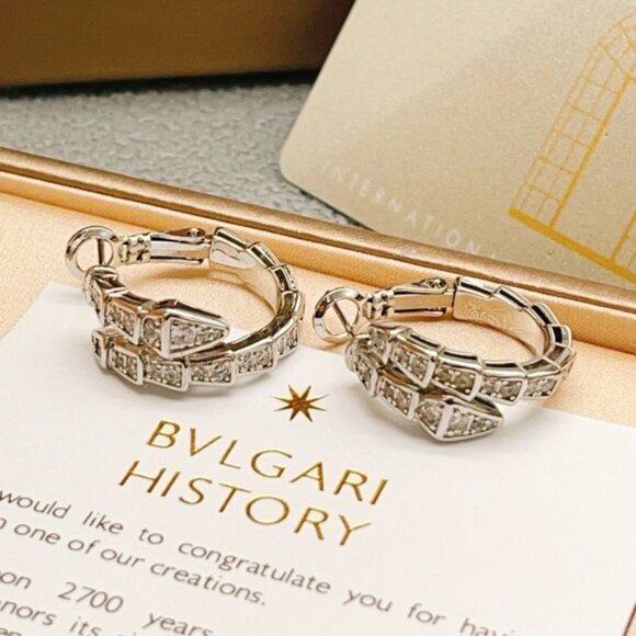 BVLGARI Jewelry - BVLGARI Silver Earrings